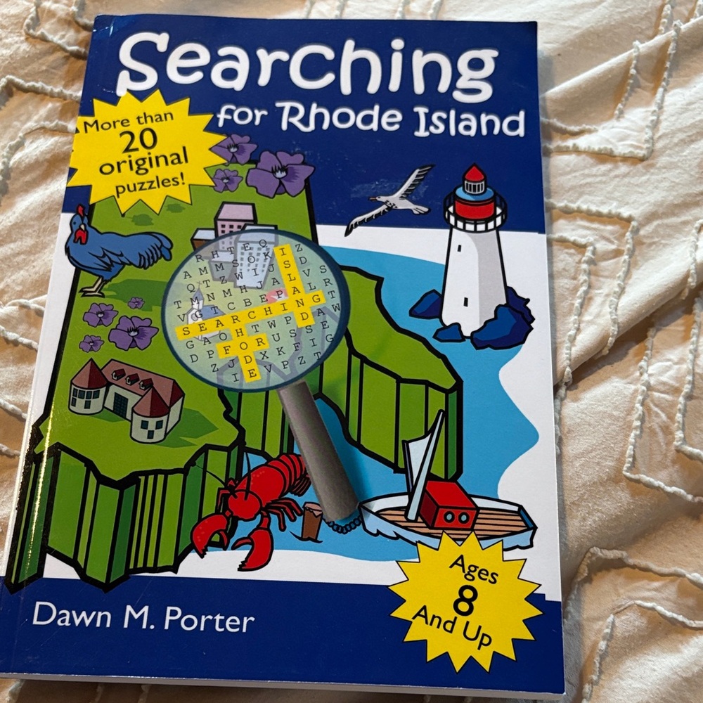 Searching for Rhode Island Puzzle Book